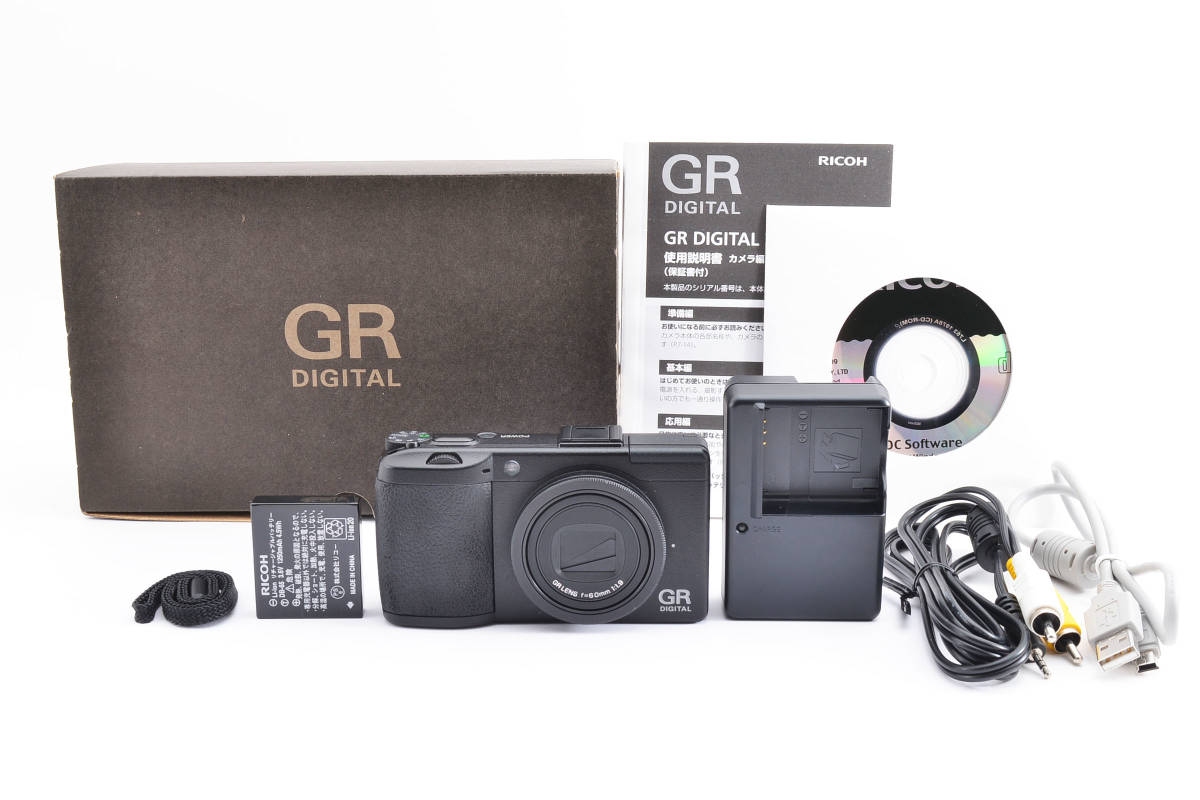 極上品 ショット数【411回】 リコー RICOH GR DIGITAL III-