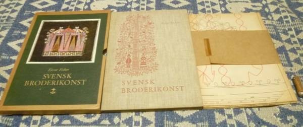 SVENSK　BRODERIKONST スウェーデン　刺繍_画像1