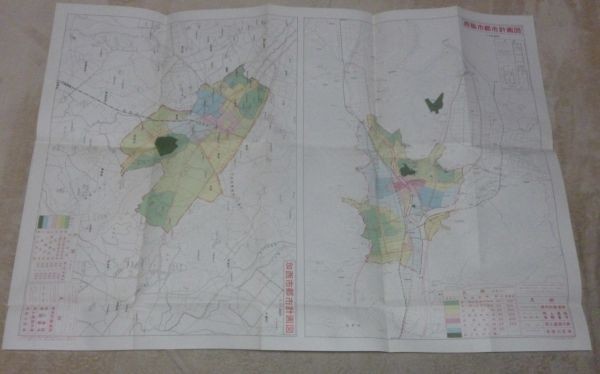 新都市計画シリーズ　　シントマップ　49年度版　西脇市・加西市　　新都市計画図　　新都出版　都市計画図_画像3