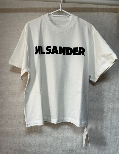 匿名配送 JIL SANDER ジルサンダー ロゴ Tシャツ ホワイト レディース