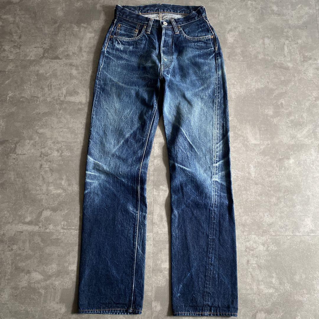 鬼ヒゲ ハチノス 色落ち最高 DENIME 旧ドゥニーム XXモデル 革パッチ デニム パンツ ジーンズ Gパン 836S 表記 W28 L34 鬼ヒゲ ハチノス 色落ち最高 DENIME 旧ドゥニーム XXモデル 革パッチ デニム パンツ ジーンズ Gパン 836S 表記 W28 L34