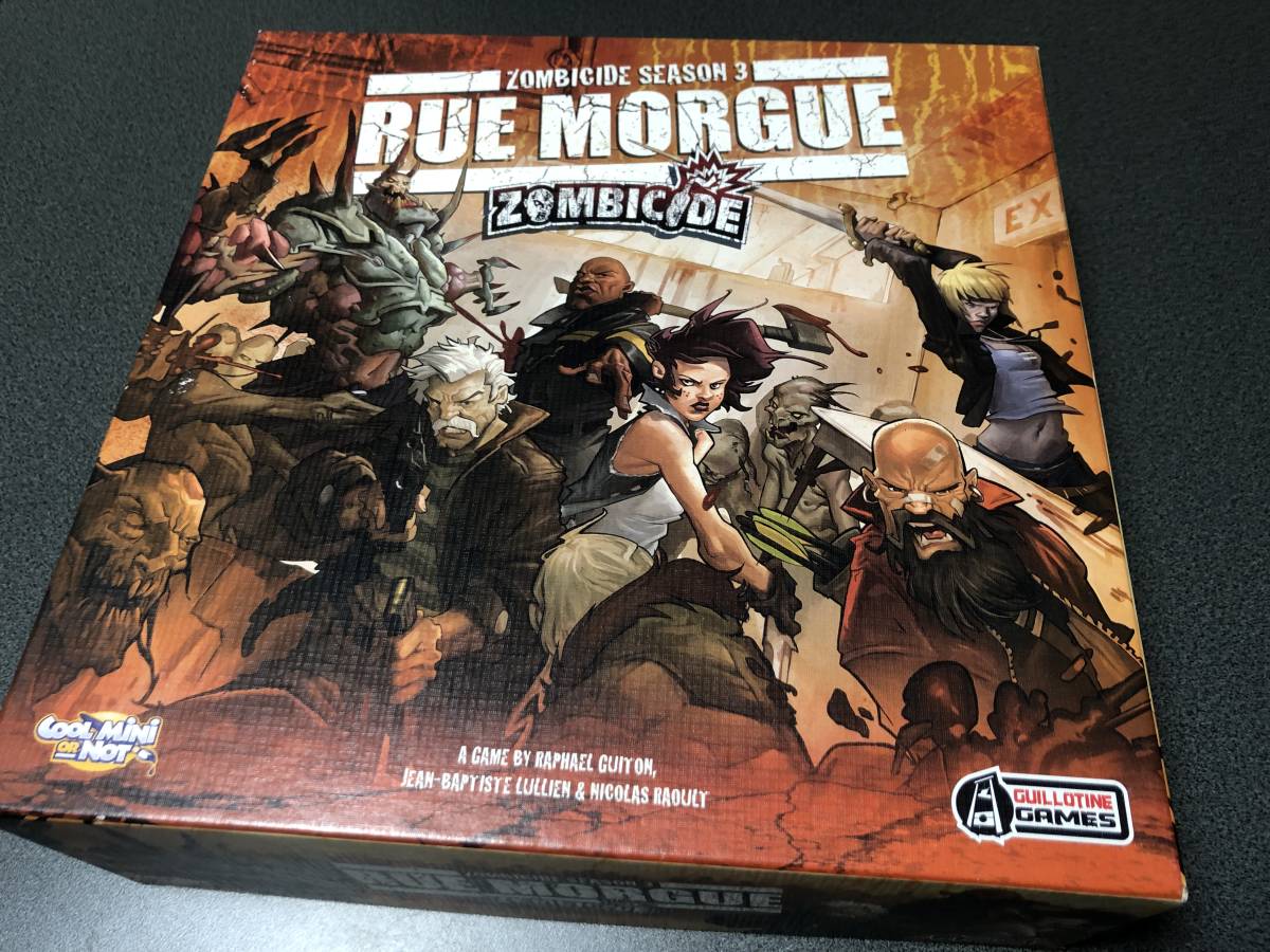 ゾンビサイド・シーズン３　ルモルグ　zombicide season3 RUE MORGUE_画像1