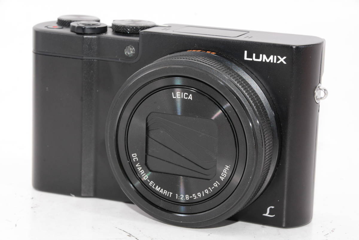 【外観特上級】パナソニック コンパクトデジタルカメラ ルミックス ブラック DMC-TX1　#a11384