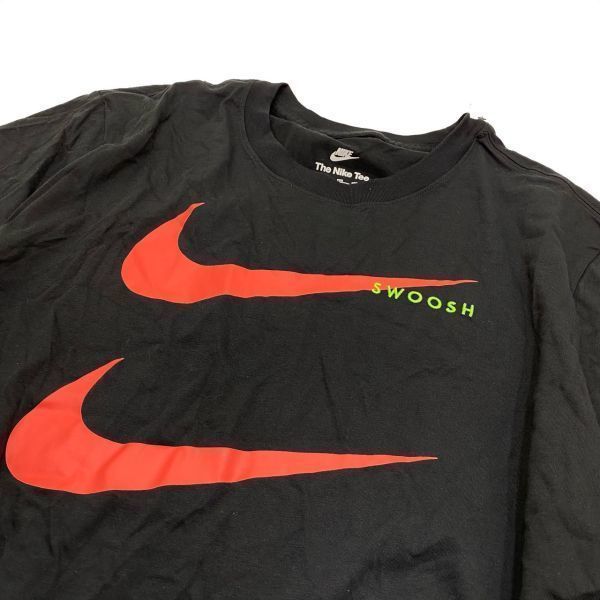 NIKE ナイキ ダブル スウォッシュ Tシャツ 上下セット 黒 2XL DJ4078-011/CZ2579-010 23-0809-1-7/8の画像2