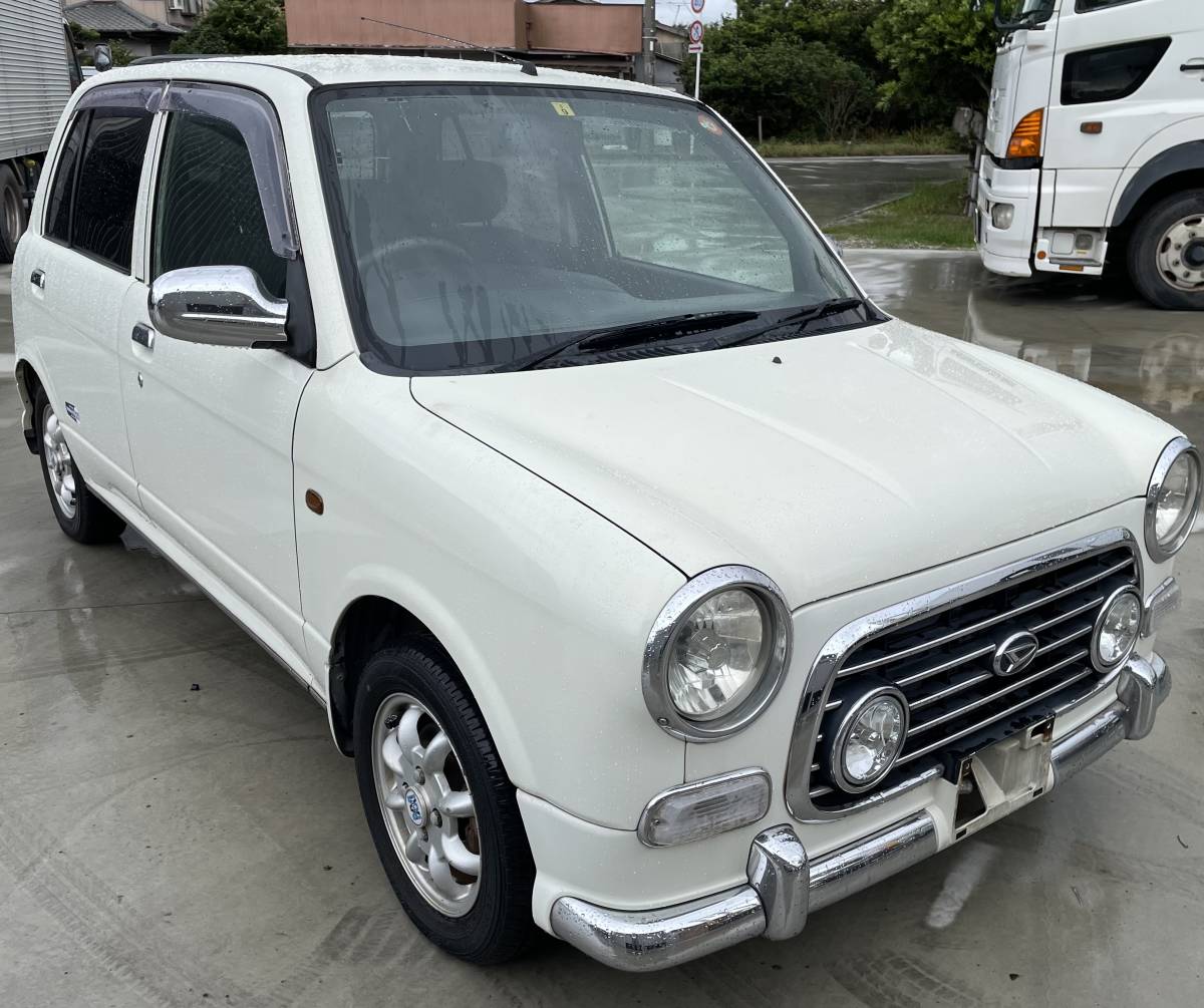 Miragino L700S Поздняя модель 5-ступенчатая MT Turbo 4WD 161 000 км Mini Light Special Pearl