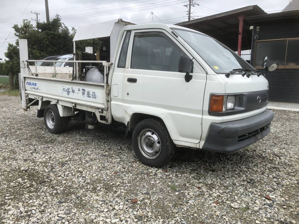  Town Ace Lite Ace truck power gate lift YM55 vehicle inspection "shaken" 31/3 one owner column 5 speed MT