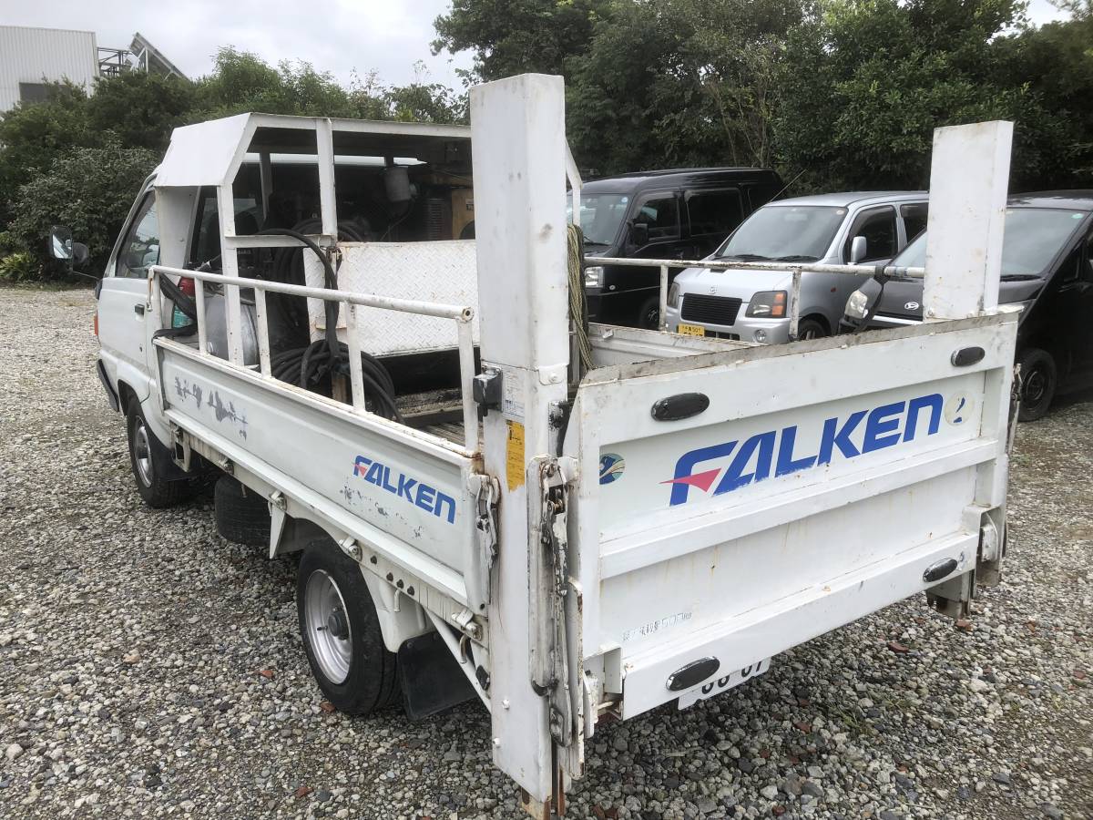  Town Ace Lite Ace truck power gate lift YM55 vehicle inspection "shaken" 31/3 one owner column 5 speed MT