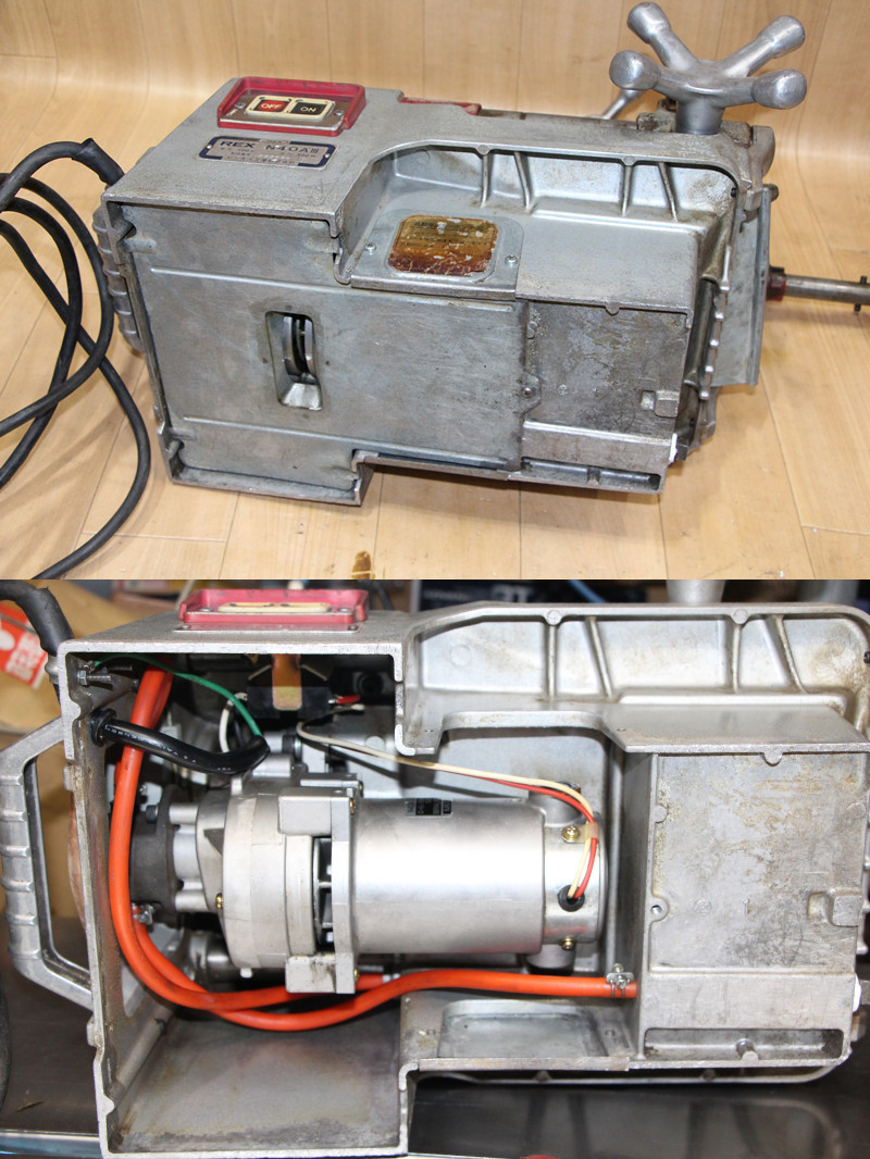 B181 レッキス REX N40AⅢ N40A3 ねじ切り機 パイプマシン 切削 B181 レッキス REX N40AⅢ N40A3 ねじ切り機 パイプマシン 切削