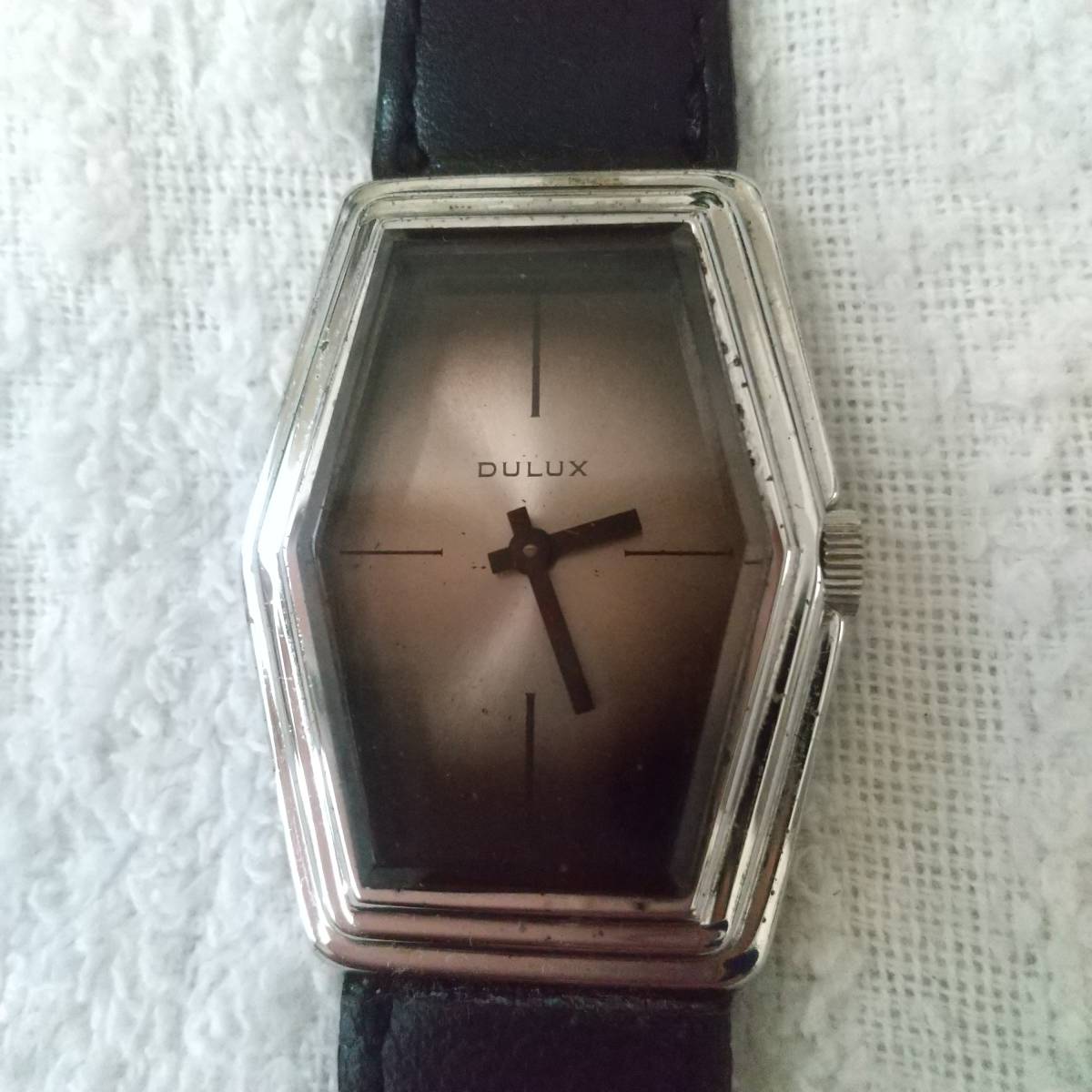 DULUX スイス製 六角 手巻き 腕時計