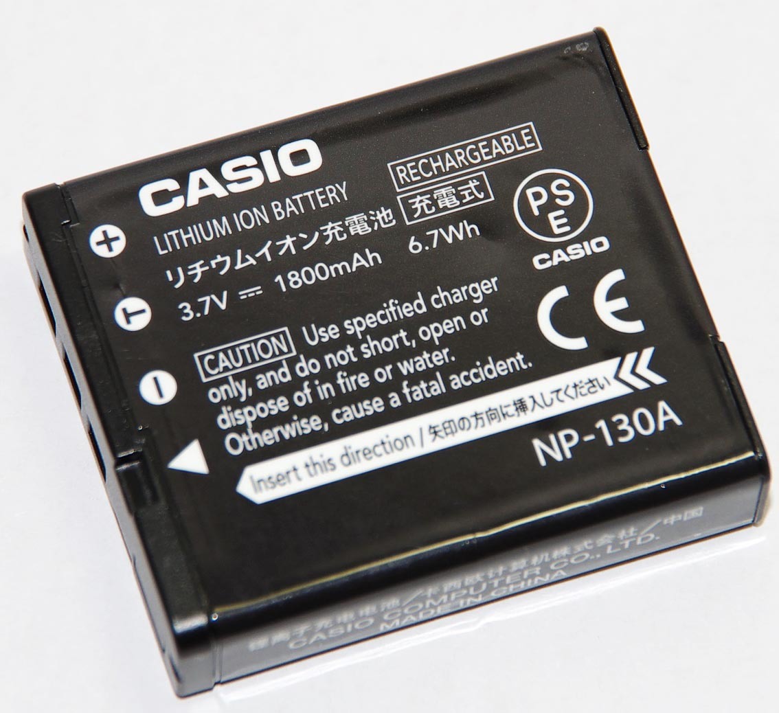  new goods NP-130A CASIO original Casio battery digital camera lithium ion rechargeable battery 