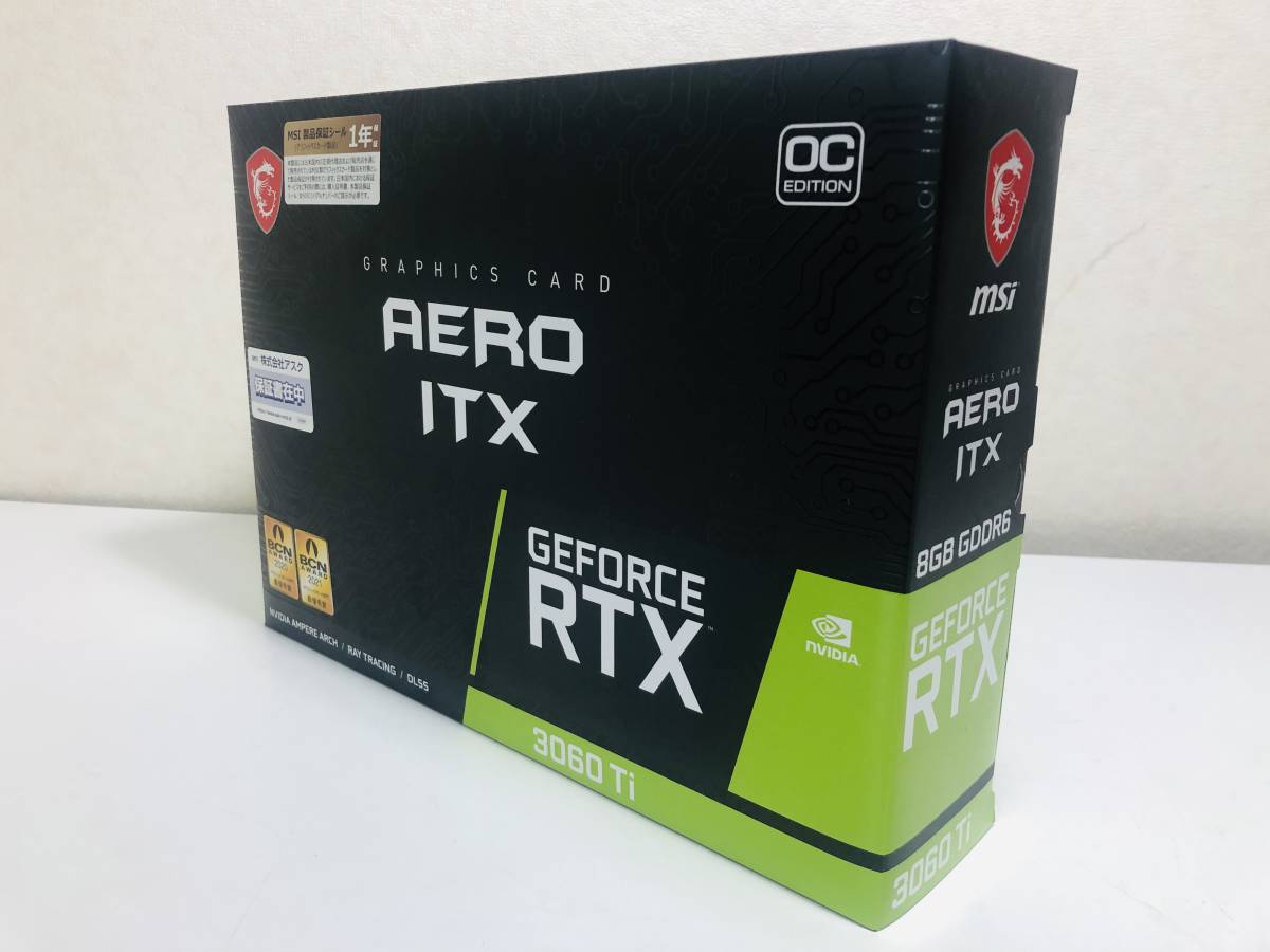 MSI GeForce RTX 3060 Ti AERO ITX 8G OC LHR｜PayPayフリマ