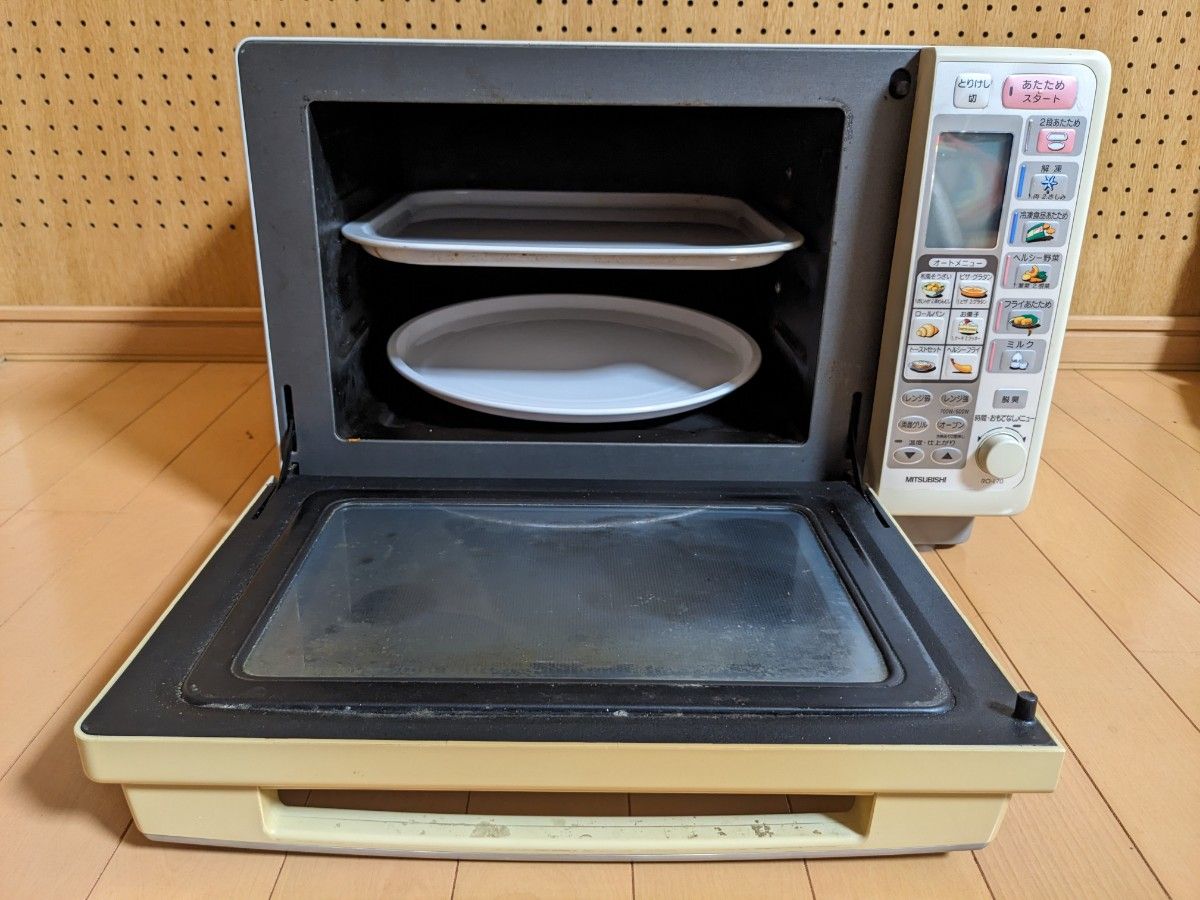 三菱オープンレンジ RO-L70 動作品 2001年製 レトロ|Yahoo 三菱オープンレンジ RO-L70 動作品 2001年製 レトロ|Yahoo
