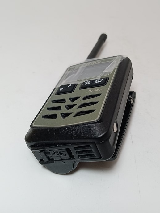  б/у прекрасный товар ALINCO Alinco особый маленький электроэнергия приемопередатчик чередующийся телефонный разговор * трансляция контейнер соответствует лицензия не нужна DJ-P321 M Gold 