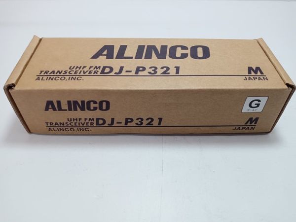  б/у прекрасный товар ALINCO Alinco особый маленький электроэнергия приемопередатчик чередующийся телефонный разговор * трансляция контейнер соответствует лицензия не нужна DJ-P321 M Gold 