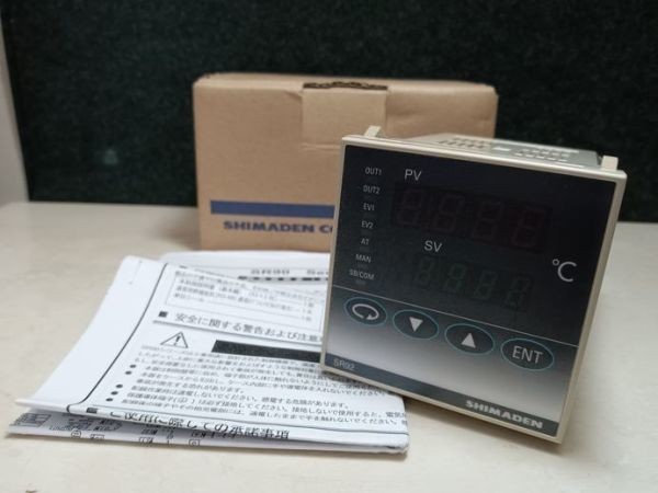 未使用 SHIMADEN シマデン デジタル調節計 SR92-8Y-N-90-0000（3）