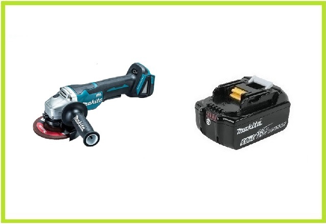 マキタ 18V 充電式ディスクグラインダ GA508DZ+バッテリ(BL1860B マキタ 18V 充電式ディスクグラインダ GA508DZ+バッテリ(BL1860B