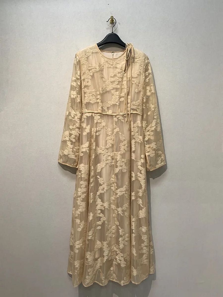 CLANEクラネ ワンピース BULGED FLOWER JACQUARD|Yahoo!フリマ CLANEクラネ ワンピース BULGED FLOWER JACQUARD|Yahoo!フリマ