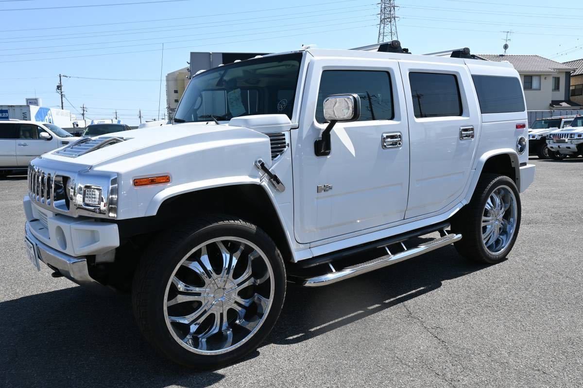 新品 送料無料 03-08y HUMMER H2用 WINBO製 3インチ ステンレスサイドステップ クローム チューブステップ ハマーH2 ハマー 左右セット！_画像3