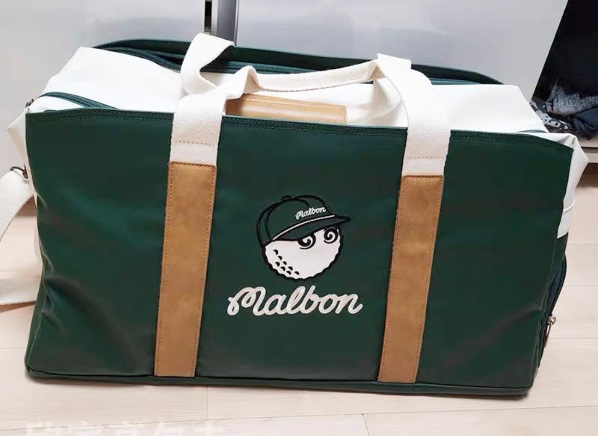 素敵でユニークな マルボンゴルフ☆malbon golfボストンバッグ