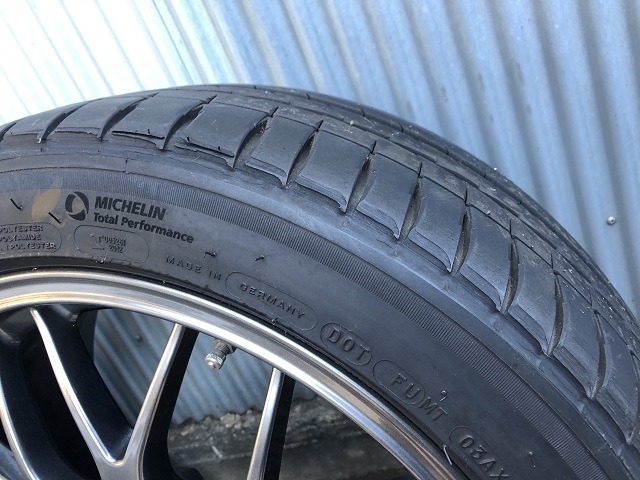 現行品 RG738 鍛造 BBS RG-R RGR 7.5J 18インチ PCD114.3 5H ミシュラン パイロットスポーツ4 225/45ZR18 4本 ホイール_画像10