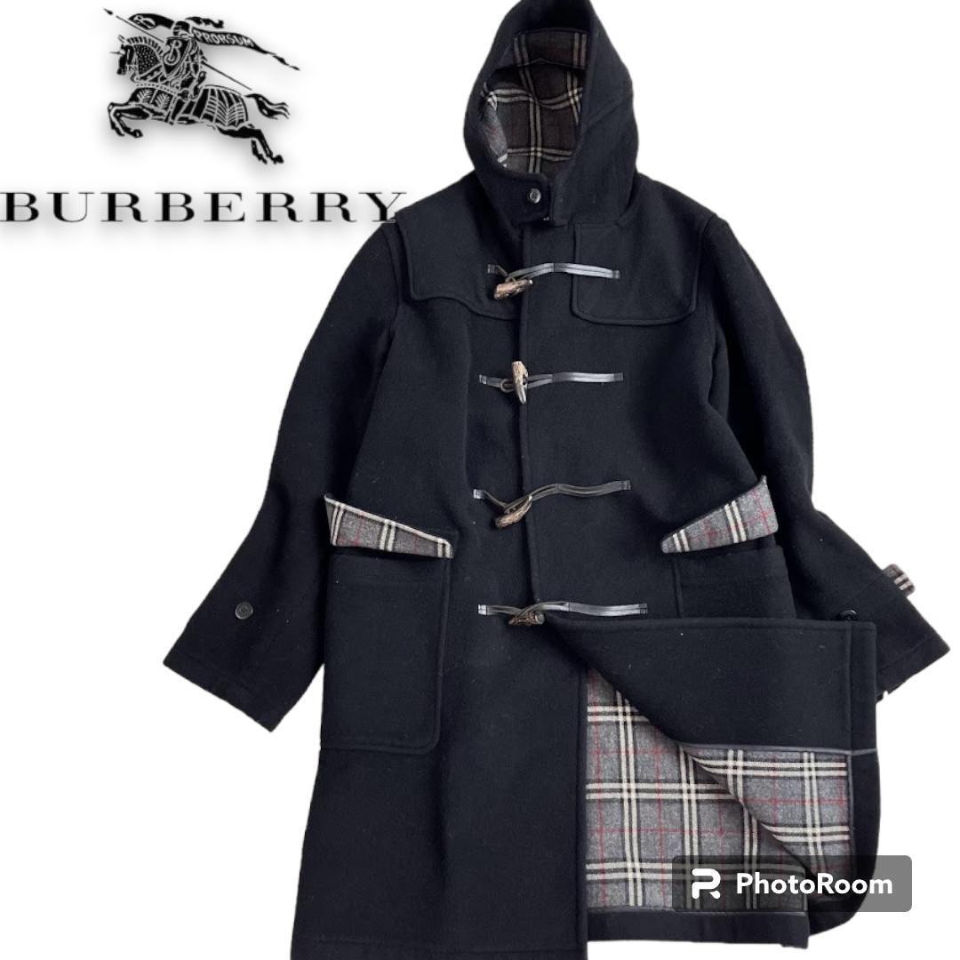 最も BURBERRYS 通学 バーバリークラシック ダッフルコート L ウール