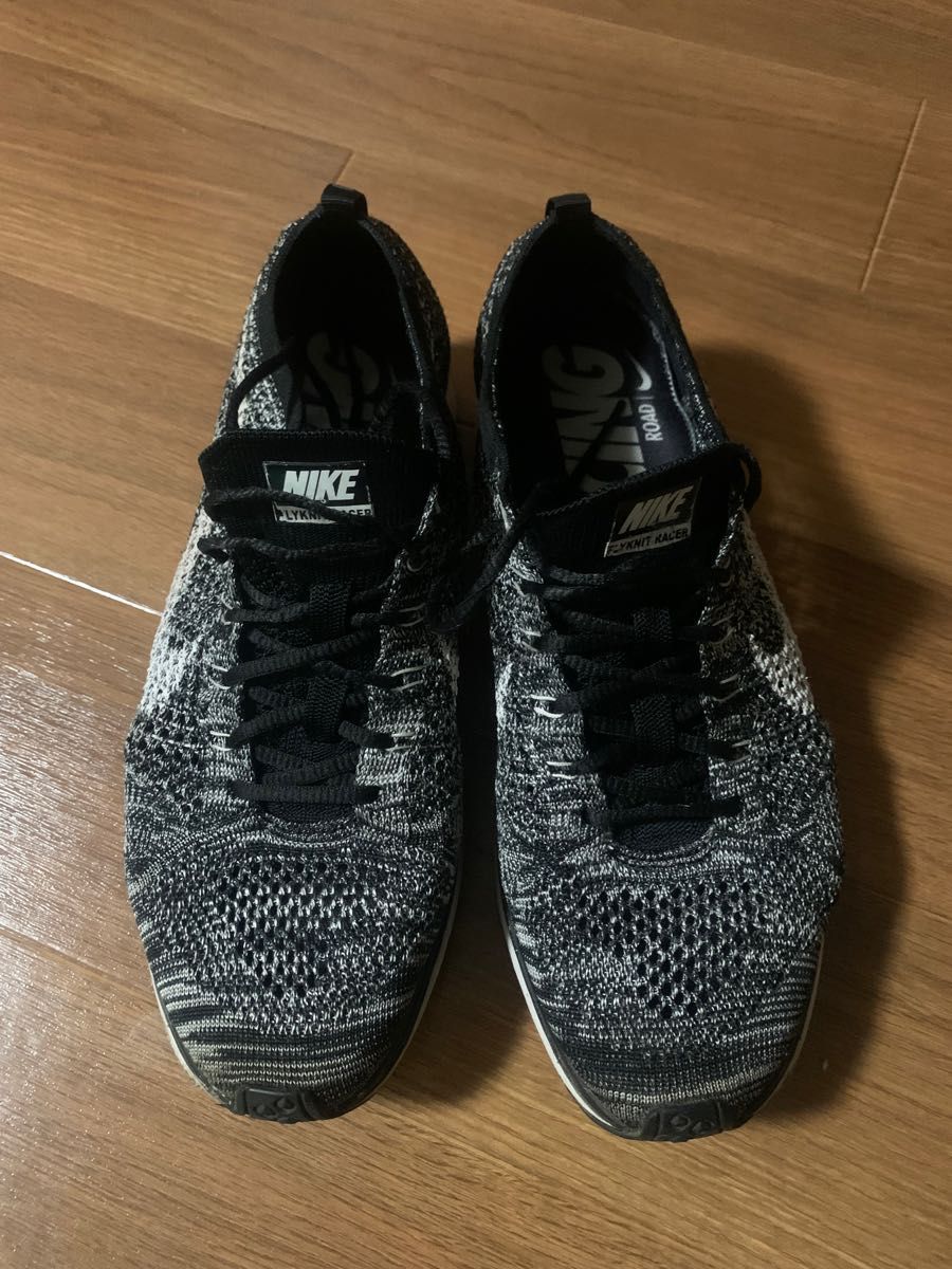 27cm NIKE ZOOM FLY KNIT RACER ランニングスニーカー