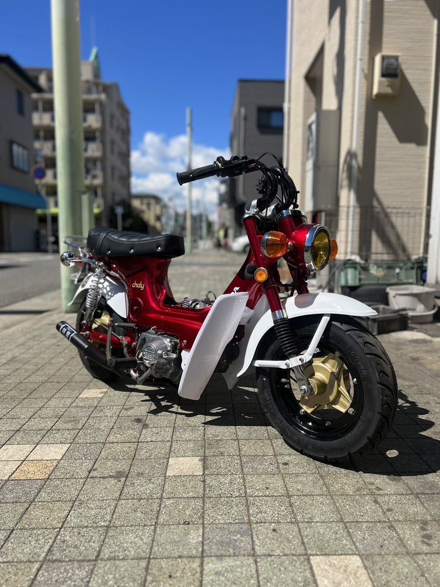 シャリー シャコタン 国産 カスタム 4速 ワンオフマフラー 車体 シャリー シャコタン 国産 カスタム 4速 ワンオフマフラー 車体