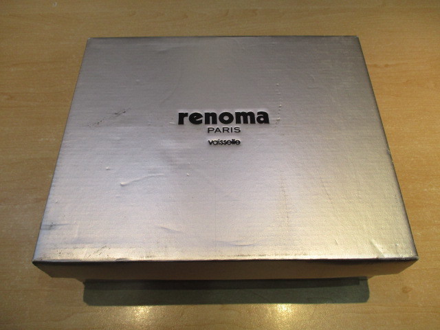 ★renoma PARIS vaisselle レノマ R-8010 タンブラー5個セット ガラス製 コップ 食器 参考上代￥3000- 箱付き used品の画像1