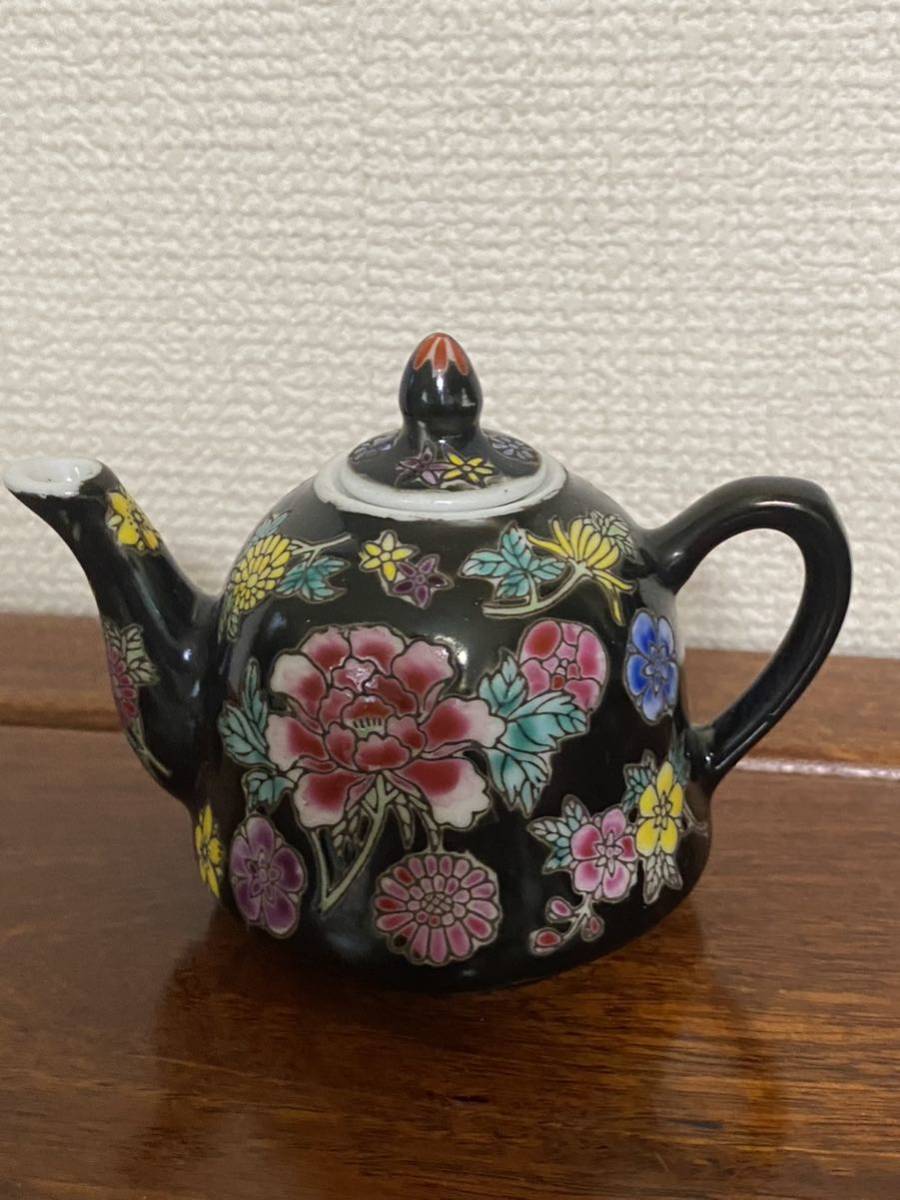 中国 景徳鎮 茶器 急須 茶壺60年代物_画像1