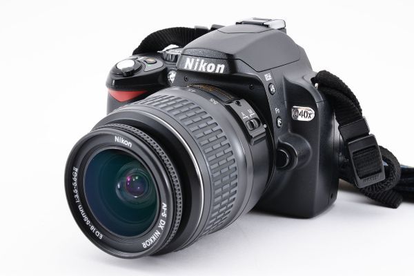 【大人気】 Nikon ニコン D40X レンズキット デジタル一眼 カメラ #668