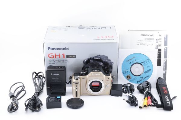 【箱付き・美品】 Panasonic パナソニック Lumix DMC-GH1 ボディ デジタル一眼 カメラ #650