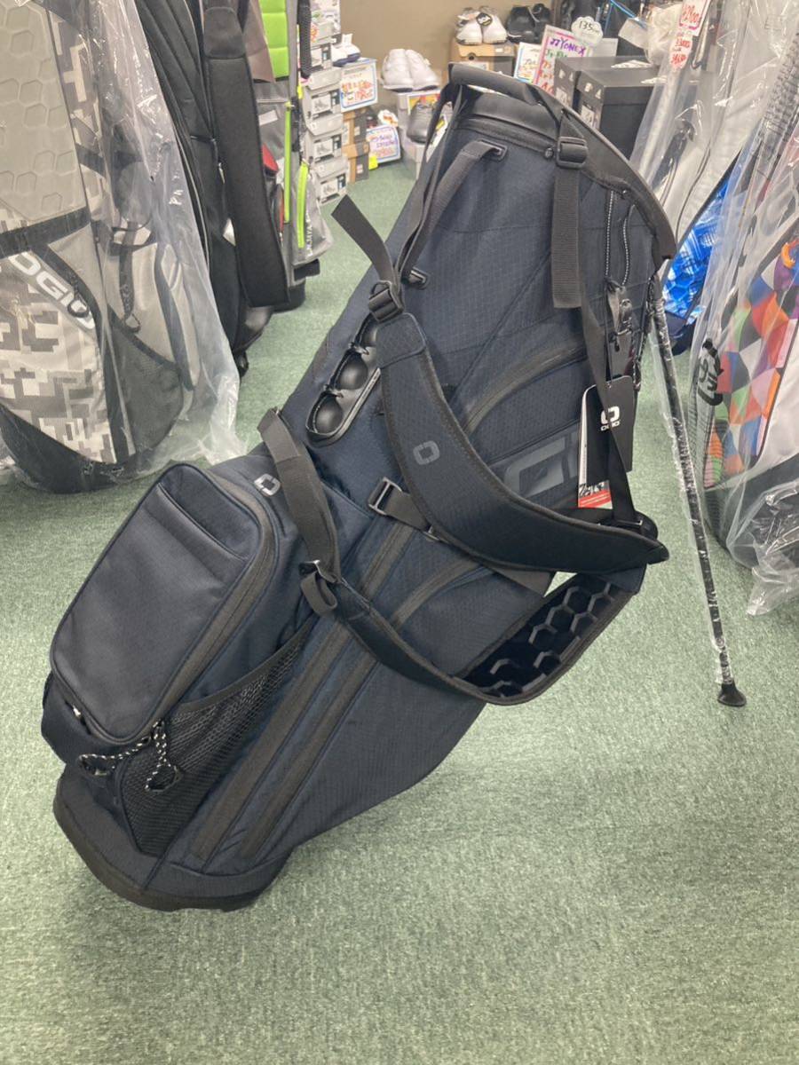 贅沢屋の ☆新品 OGIO 【ブラック】 スタンドキャディバッグ 10インチ