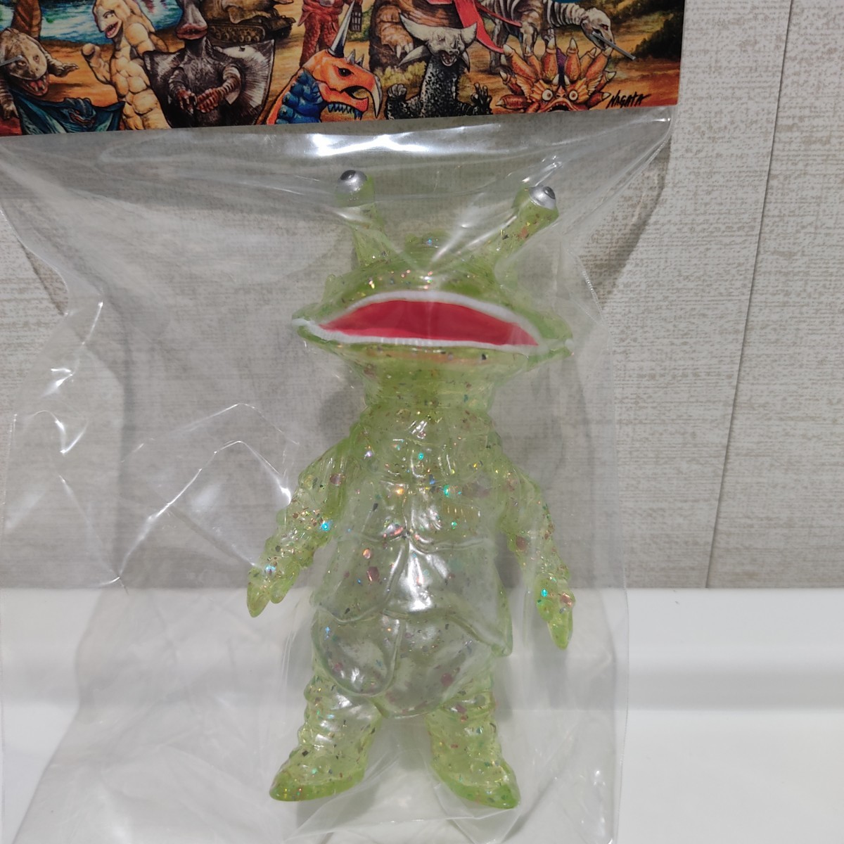 未開封 MAXTOY カネゴン クリアライトグリーンクラッシュラメ 未開封 MAXTOY カネゴン クリアライトグリーンクラッシュラメ