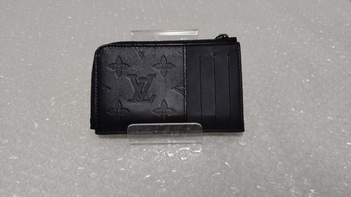 美品 LOUIS VUITTON ハイブリッド ウォレットモノグラム シャドウ コンパクト コインケース 小銭入れ M81526_画像3