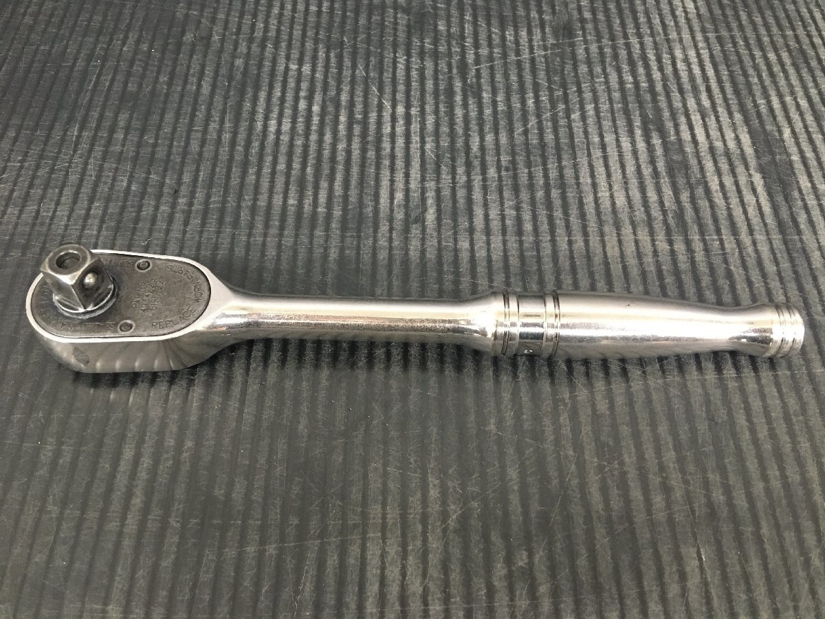 【中古品】★Snap-on ラチェットハンドル プッシュリリース 3/8 FR936 ITFOSXB80TI4_画像3