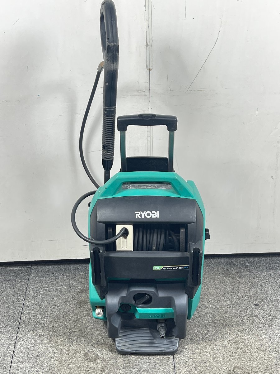 RYOBI リョービ 高圧洗浄機 AJP-4210GQ 50Hz 業務用 【ジャンク品】_画像3