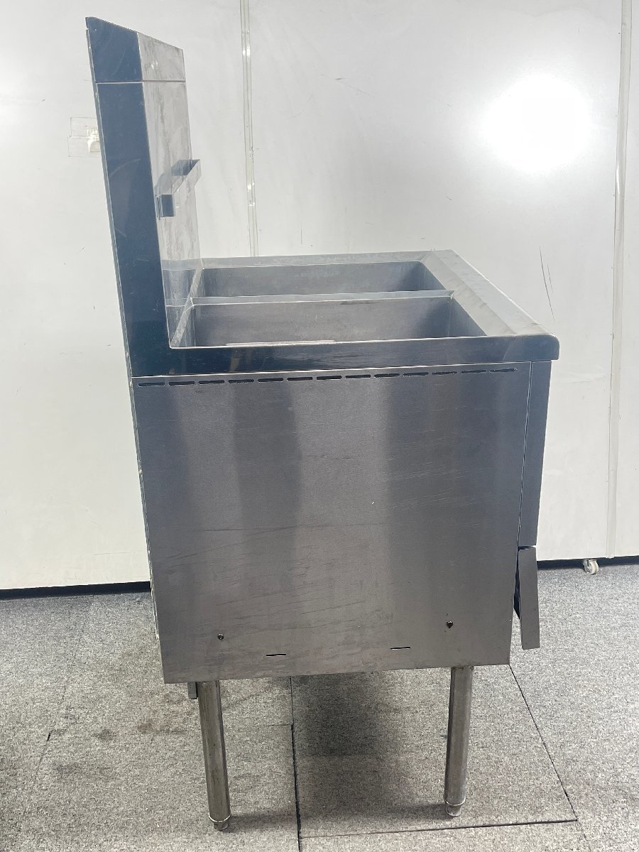〇 KITAZAWA 北沢産業 KFE-62MT 業務用 フライヤー 二槽式 都市 〇 KITAZAWA 北沢産業 KFE-62MT 業務用 フライヤー 二槽式 都市