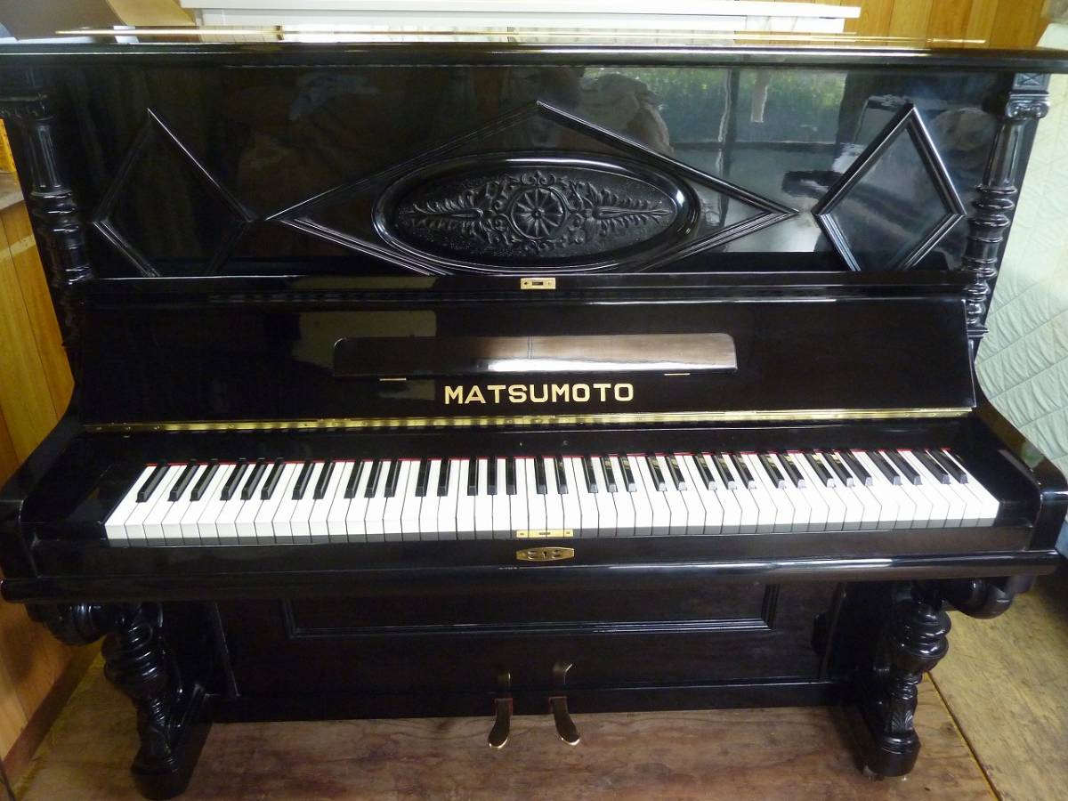 ... Matsumoto piano museum class . group. habitual use goods .?! 30-40 year before overhaul . repeated painted /to Toro. house piano atelier 