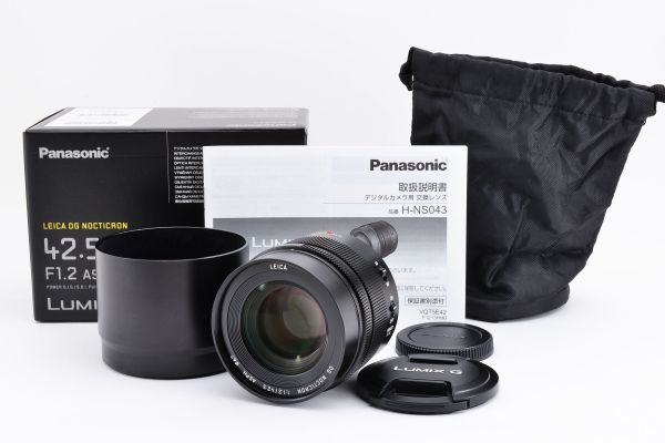 希少 黒入荷！ DG LEICA パナソニック Panasonic NOCTICRON レンズ