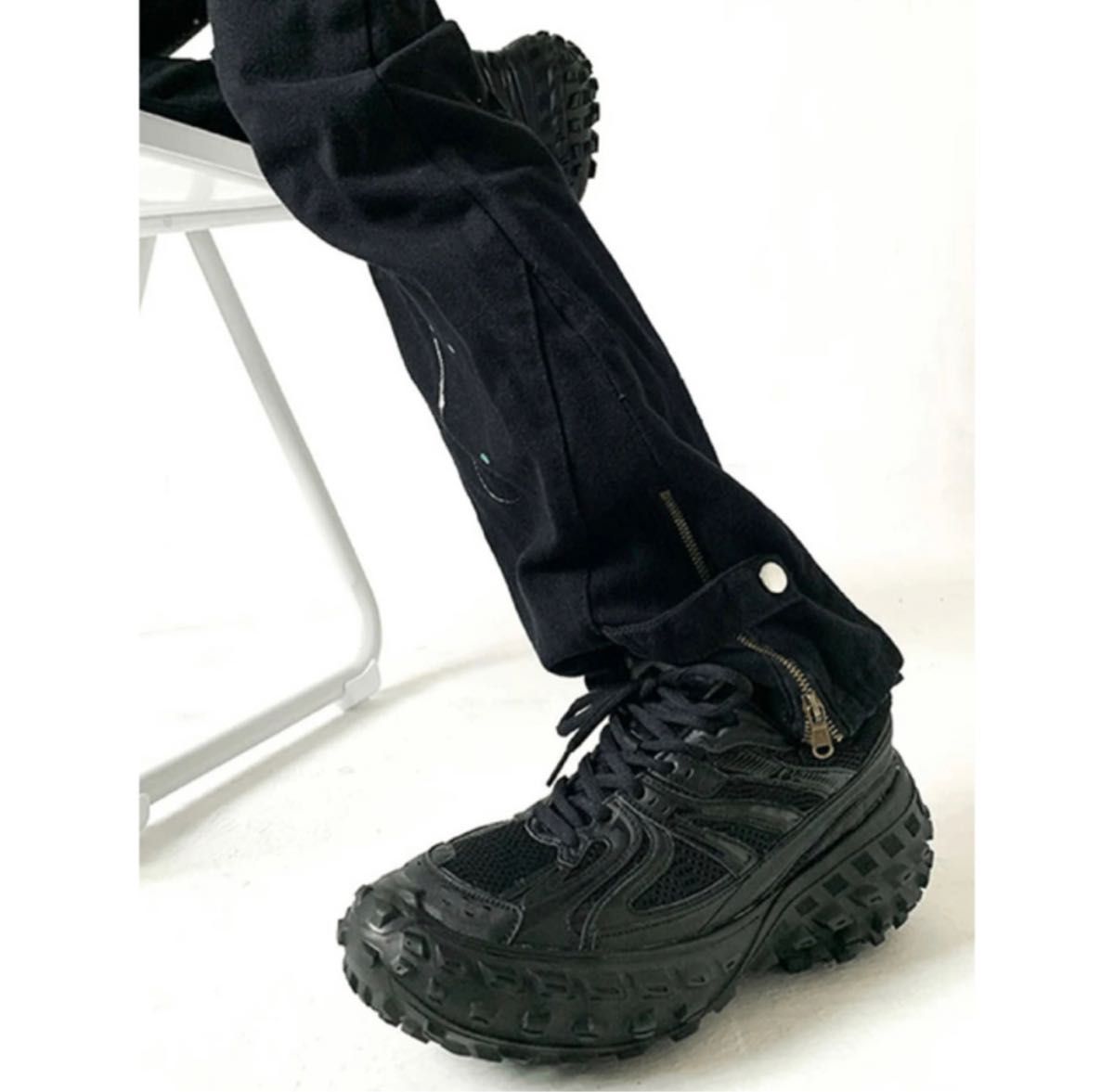 ダットスニーカー 韓国ファッション balenciaga ディフェンダー - 靴