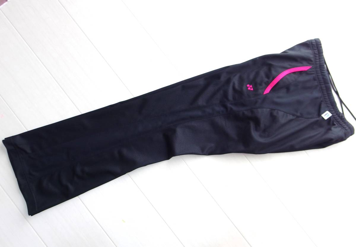 ヨネックス YONEX ★ ロングパンツ Lサイズ 黒 VERY COOL トレーニングウエアの画像5