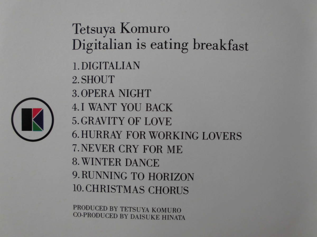 中古ＣＤ◎小室哲哉・華原朋美　４枚まとめて（Digitalian is eating breakfast・Hit Factory・LOVE BRACE・Storytelling）◎_画像3