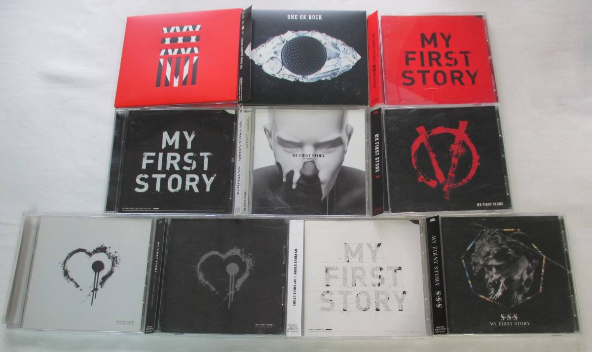 CD-＊H65■MY FIRST STORY 8枚　ONE OK ROCK 2枚　帯付多　ALL LEAD TRACKS S.S.S ANTITHESE 人生×僕＝ ワンオクロック マイファースト_画像1