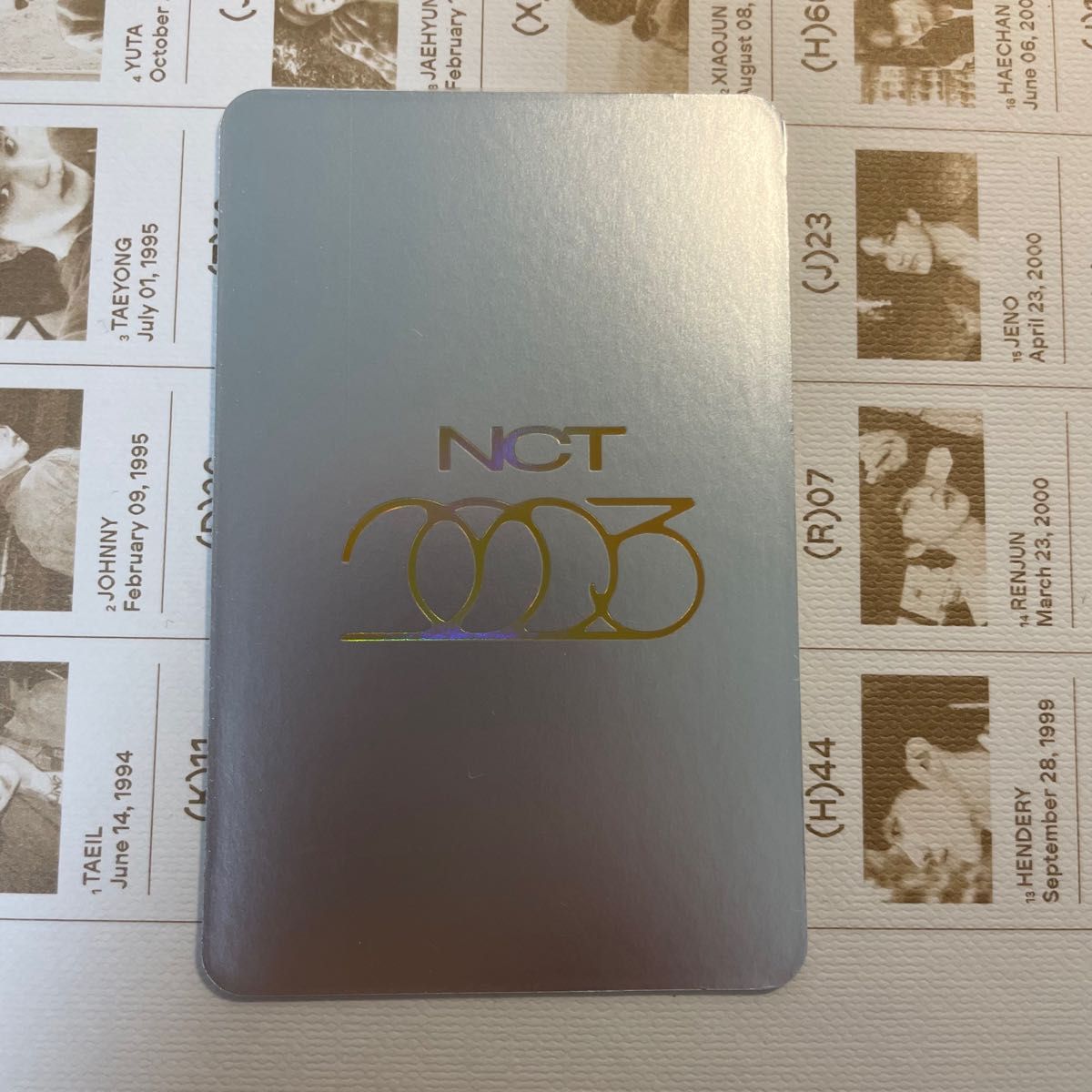 NCT wayv NCT2023 Golden Age アルバム トレカ スペシャルイヤーブック