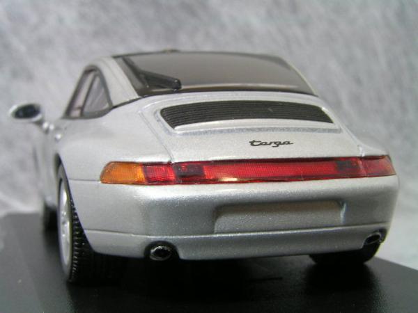 ● 1/43 ポルシェ 911 ( 993 ) タルガ 〓 シルバー / 空油冷最後のポルシェ / 〓 Porsche_画像7