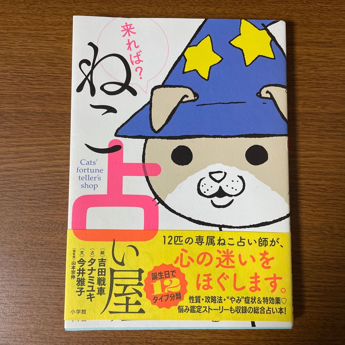 来れば？ねこ占い屋 （ビッグコミックス） 今井雅子／文　吉田戦車／絵　タナミユキ／占　山本宗伸／猫監修