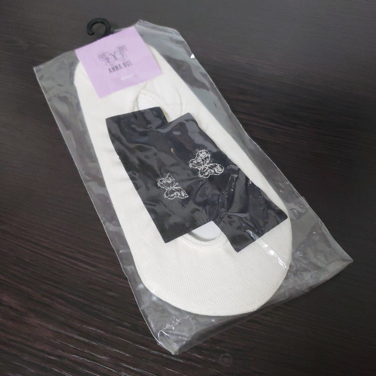 【新品・未使用】ANNA SUI  ソックス カバーソックス 靴下 フットカバー ベルト付き