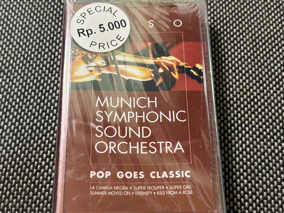 Munich Symphonic Sound Orchestra / Pop Goes Classic 輸入カセットテープ未開封_画像1