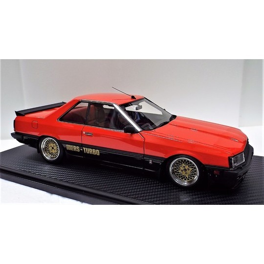  ignition model 1/18 IG0982 Nissan Skyline RS turbo (DR30) red / black previous term 