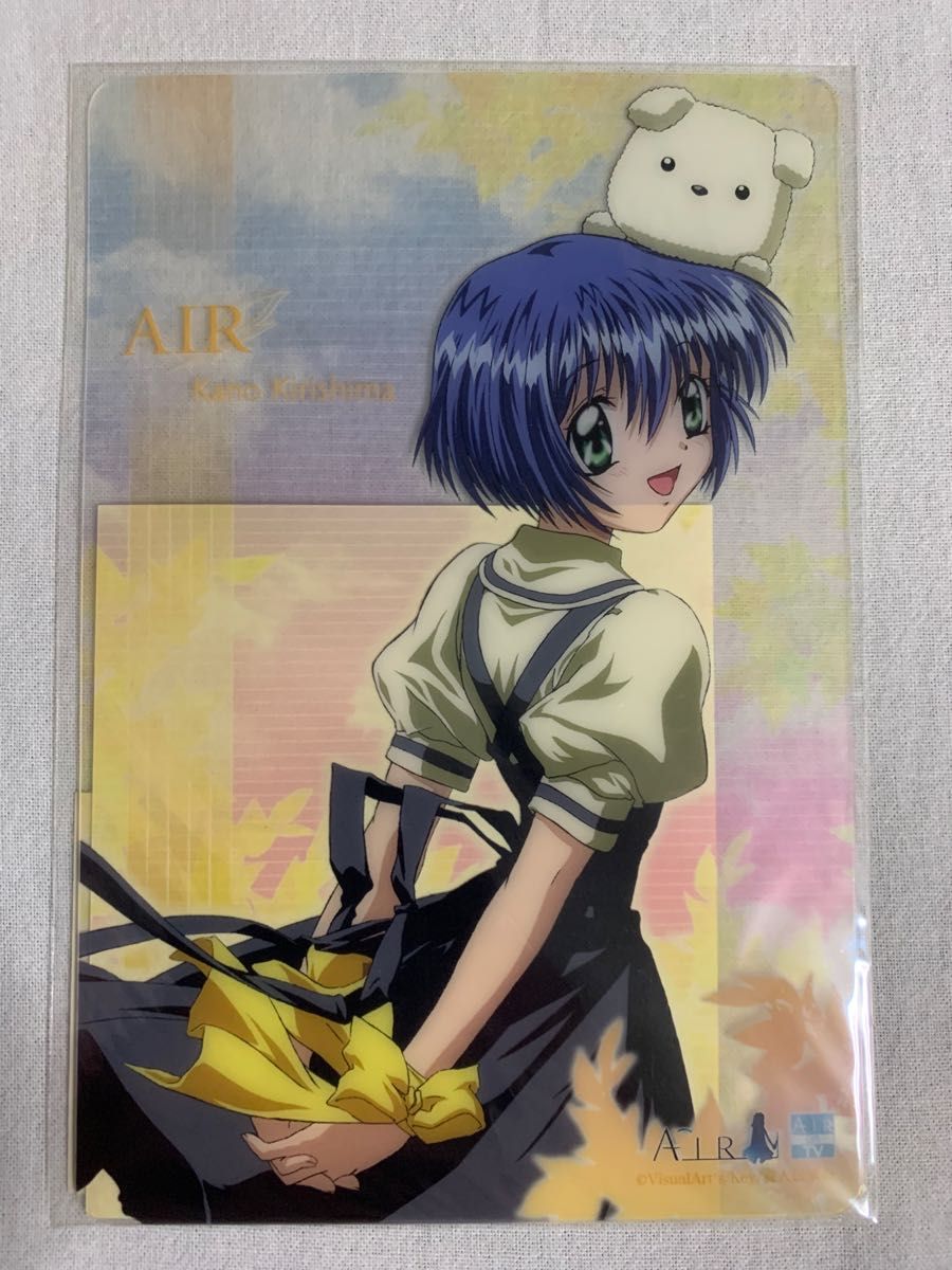 AIR クリアポストカードセット 神尾観鈴 霧島佳乃 遠野美凪 神奈 AIR クリアポストカードセット 神尾観鈴 霧島佳乃 遠野美凪 神奈